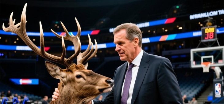 雄鹿主帅麦克·布登霍尔泽赛季末摩擦频现